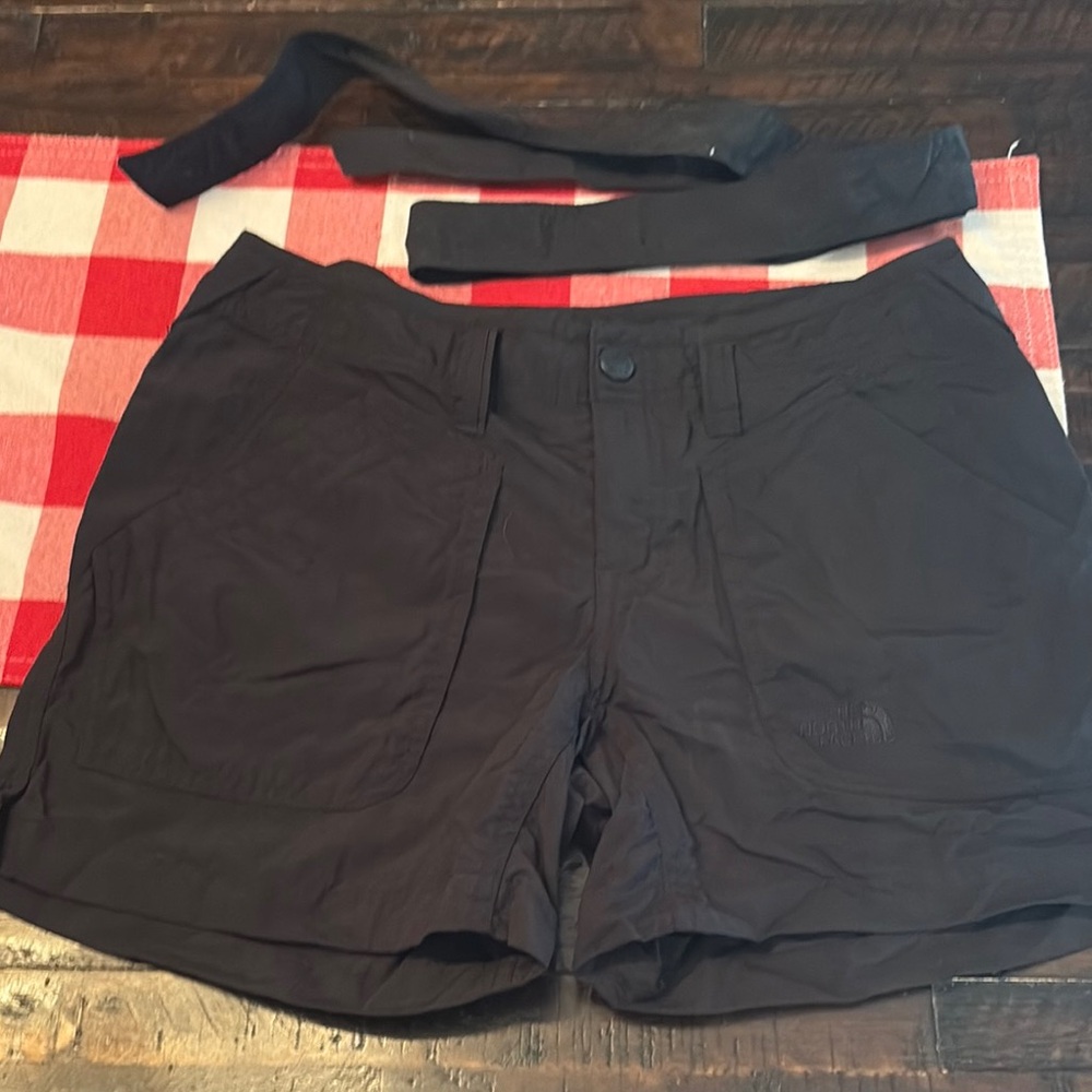 The North Face Black Cargo Shorts for Outdoor Adventures